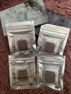Seint bundle - Single Eyeshadow Shades - Eve, Cafe, Graceland, Snow Bird